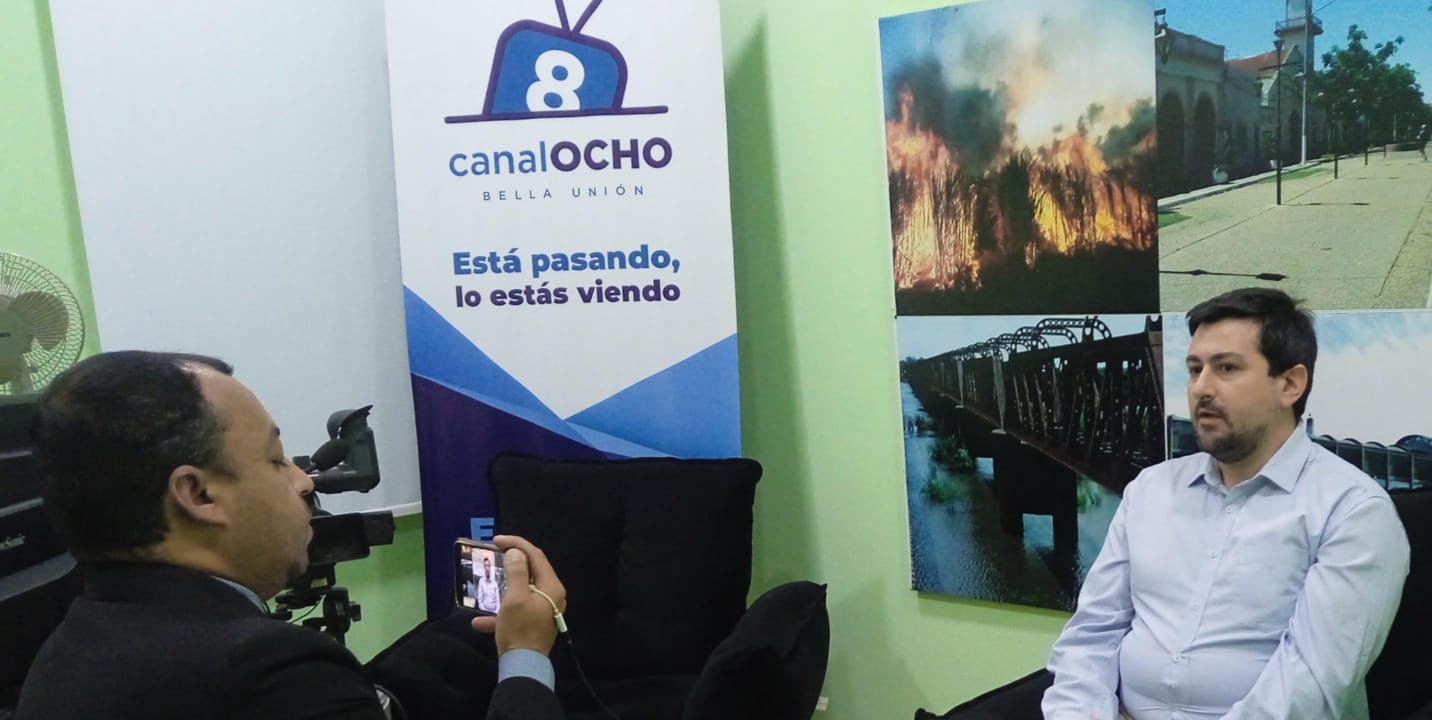 Presidencia de ALUR realizó gira de medios de comunicación en Bella Unión.