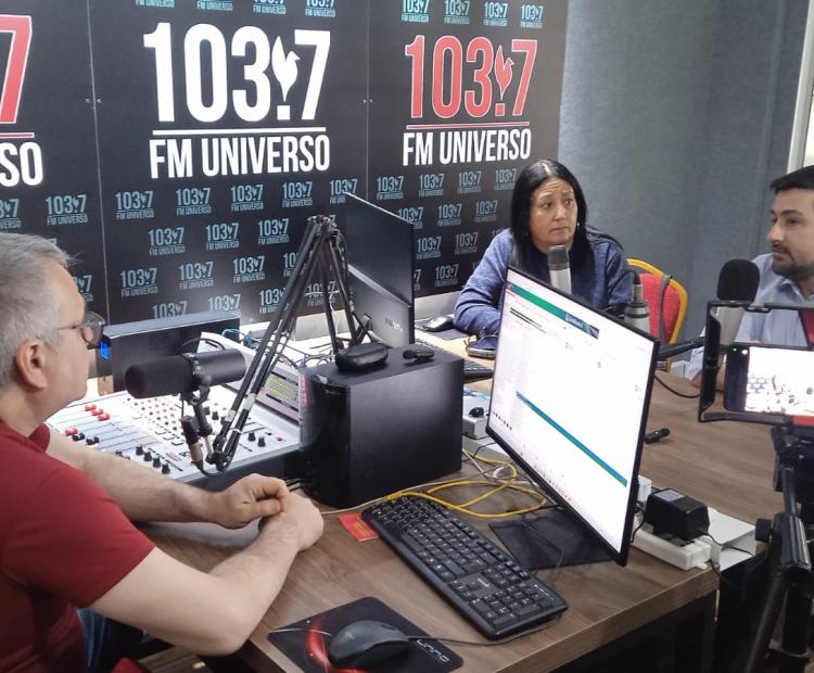 Presidencia de ALUR realizó gira de medios de comunicación en Bella Unión.